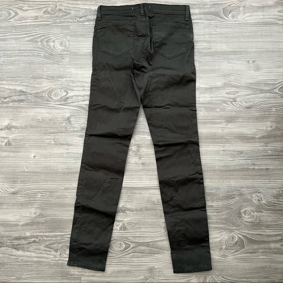 J BRAND Dark Army Green Super Stretch Skinny Jegging Size 26 - Picture 5 of 5
